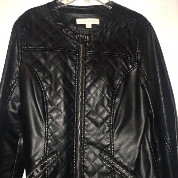 NY&Co black leather jacket! - Picture 5 of 5